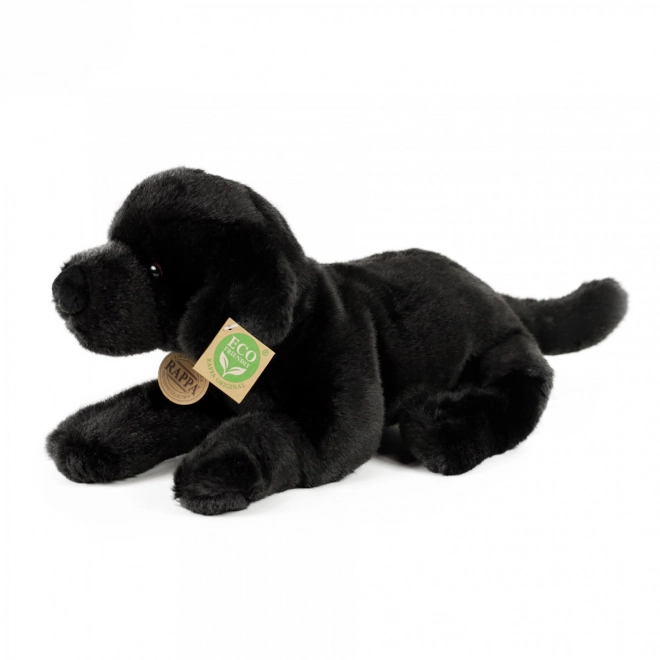 Pluchen labrador zwart 40 cm MILIEUVRIENDELIJK