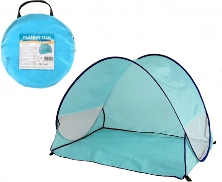 Tente de plage auto-déployante avec filtre UV – Bleu
