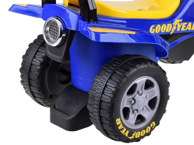 Loopauto Quad Goodyear met muziek en lichtjes