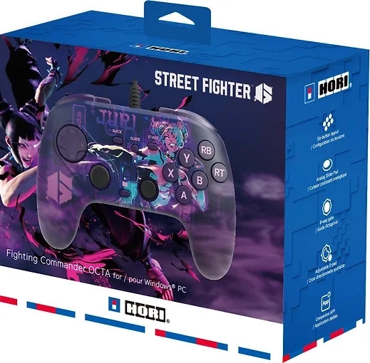 pc controller hori fighting commander octa street fighter 6 juri edition