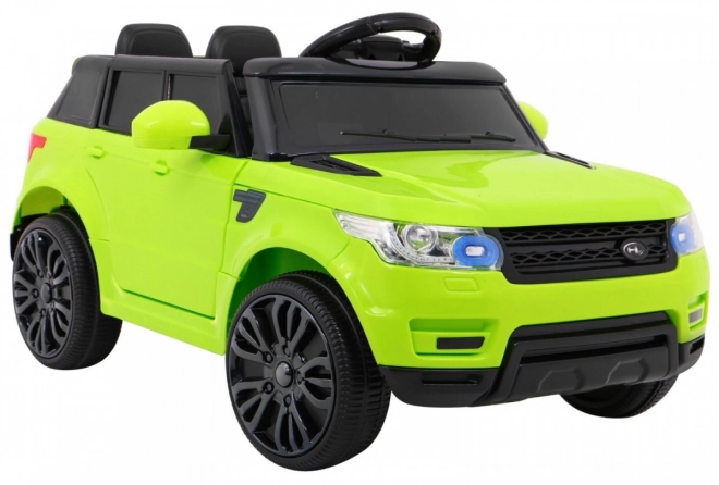 Elektrische auto Land Rapid Racer groen