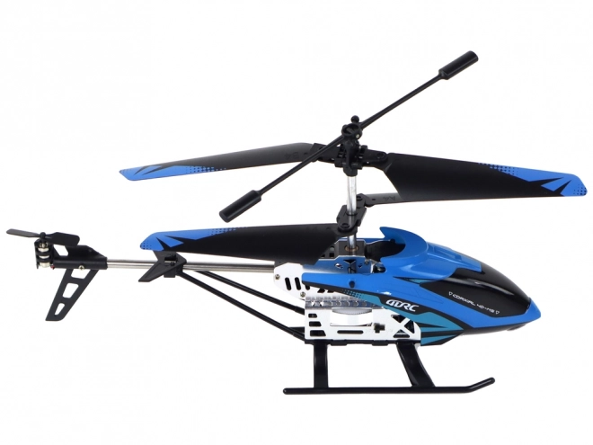 Aluminum RC Helicopter 2.4G Blue 15 Minute Flight