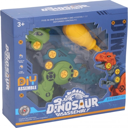 Screw-together Tyrannosaurus dinosaur 15 cm