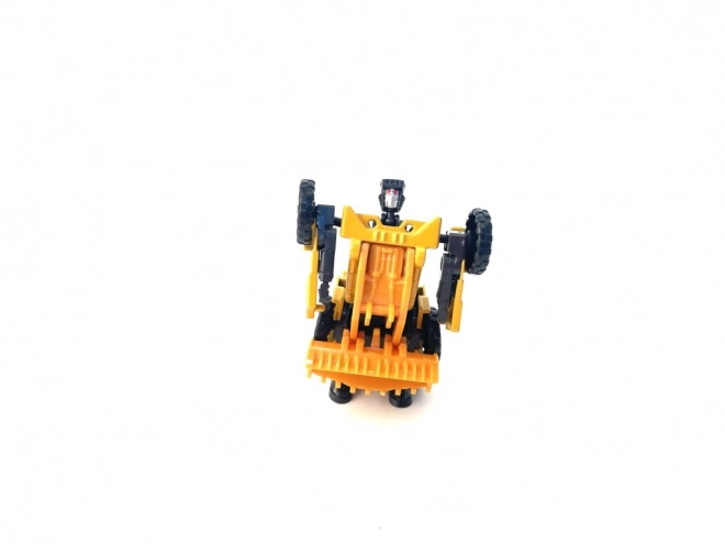 Transformerende robot - graafmachine/bulldozer/tankwagen