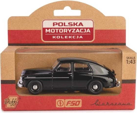 modèle en métal Warszawa M20 1:43 – noir