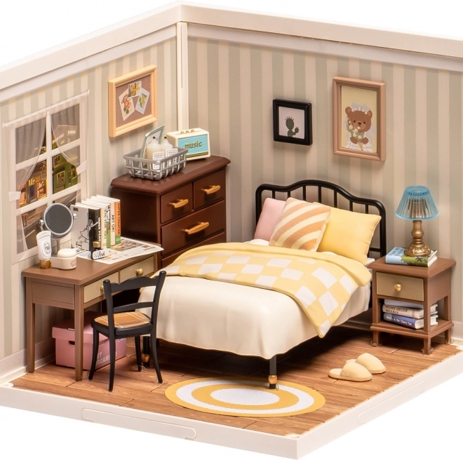Chambre miniature magique à l’ambiance vintage