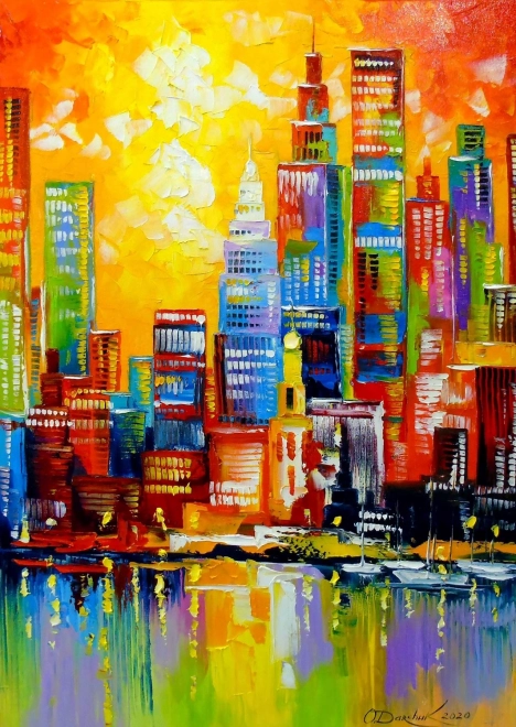 Puzzel Schitterend New York 1000 stukken
