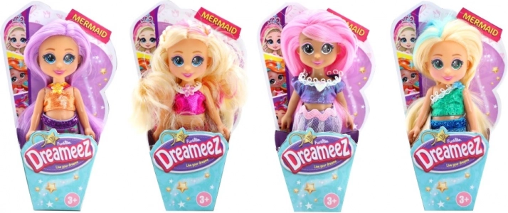 Dreameez mini zeemeermin in een hoorntje
