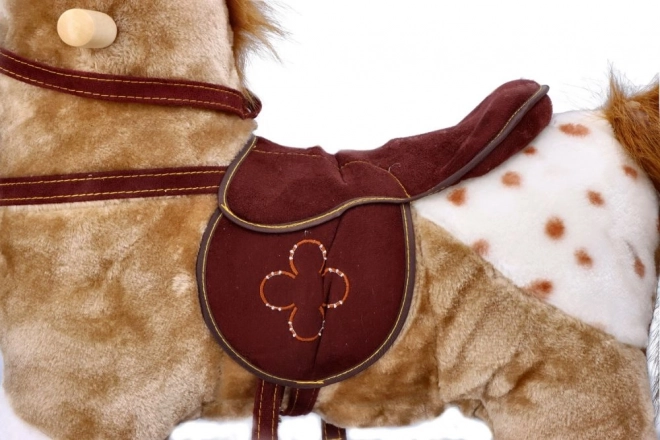 Schommelpaard Mustang met wielen