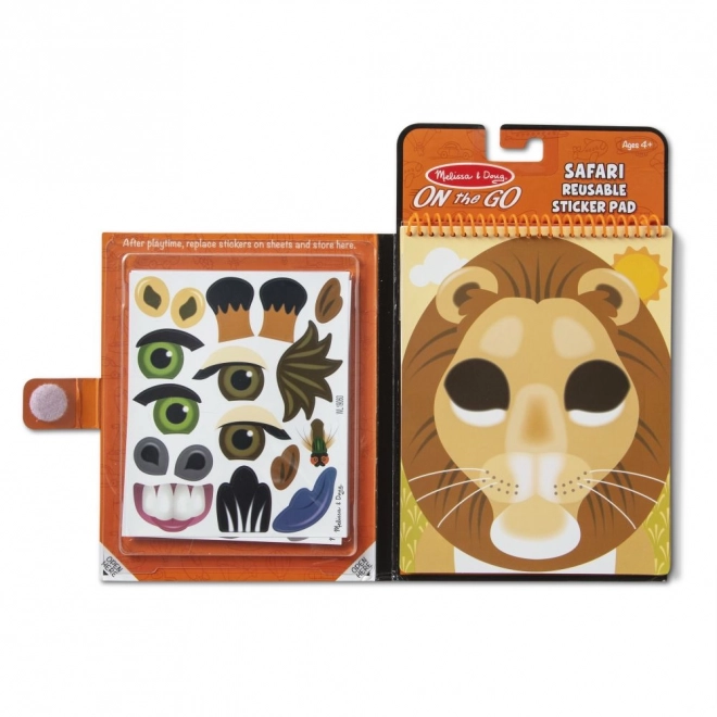 Meer safari dierstickers