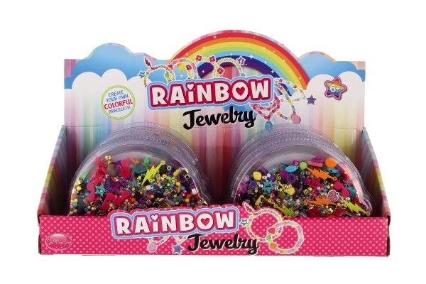 Bunte Perlen im Geschenkset für Kinder