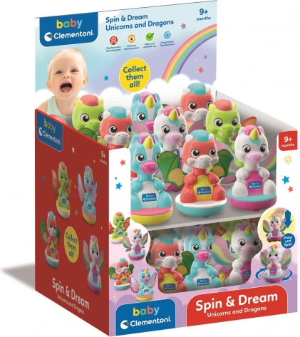 Animaux magiques interactifs BABY CLEMENTONI – dragon et licorne