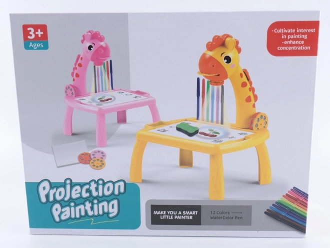 Giraffen-Zeichenprojektor
