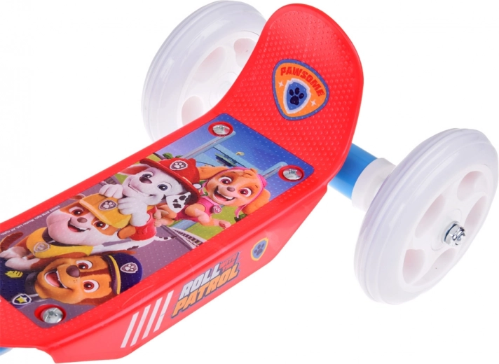 Rutschfeste Trittfläche mit doppelten Hinterrädern