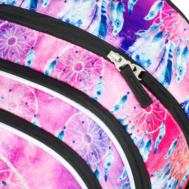 Schulrucksack Core mit Traumfänger Motiv
