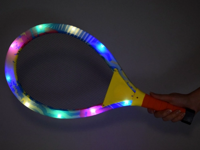 Verlichte badmintonrackets voor plezier