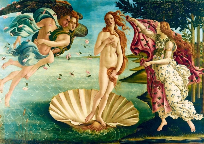 Puzzel De Geboorte van Venus 1000 stukjes