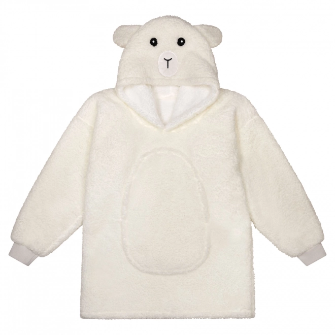 Warme hoodie deken met capuchon 'Ovečka' voor tieners en volwassenen