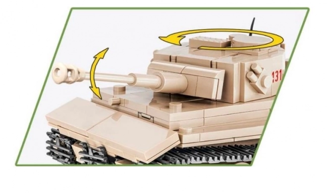 Cobi 2710 Duitse tank Panzer VI TIGER 131