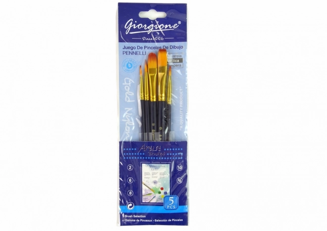 Ensemble de pinceaux pour artistes 7 formes