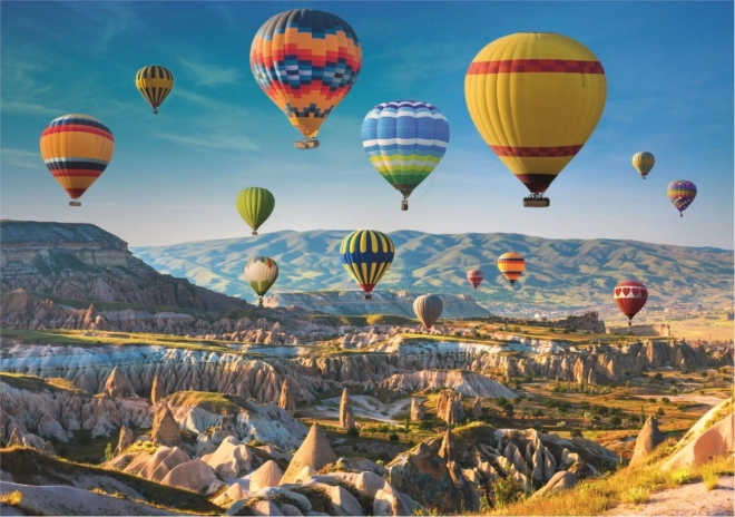 Puzzle und Sortierer TREFL 2v1 Ballons über Kappadokien 1000 Teile