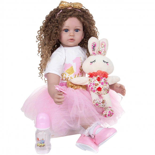 Interactieve pop Raquel met mooie haren