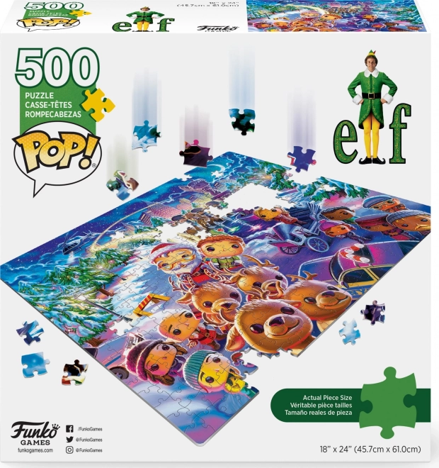 Puzzle Weihnachtself 500 Teile