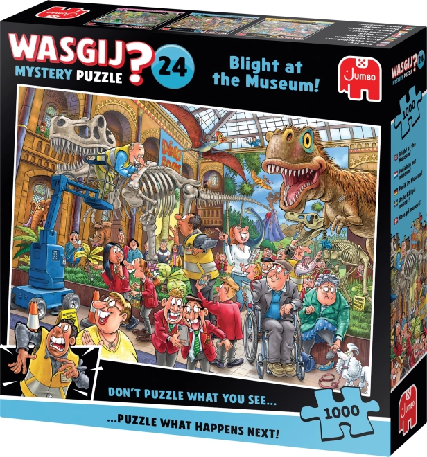 Puzzel JUMBO WASGIJ Mysterie 24: Schimmel in het museum 1000 stukjes