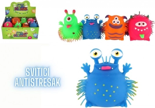Balle anti-stress Monstre avec lumière