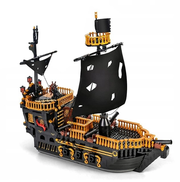 Piratenschip bouwset 1288 stukken