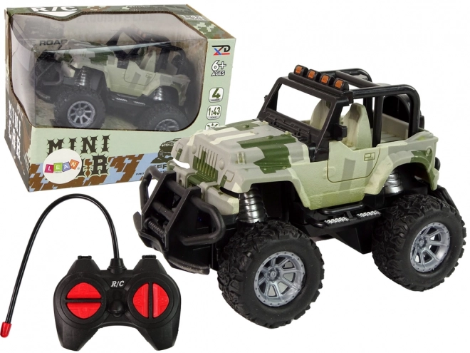 Ferngesteuertes Auto Off-Road 1:43 Tarnung