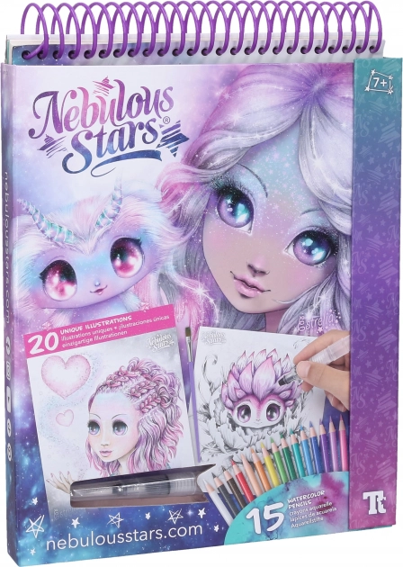 Aquarellmalbuch Nebulous Stars