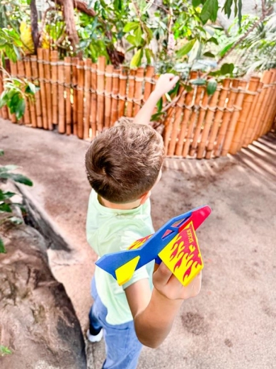 SPORTO Gliderz Foam Throwing Airplane