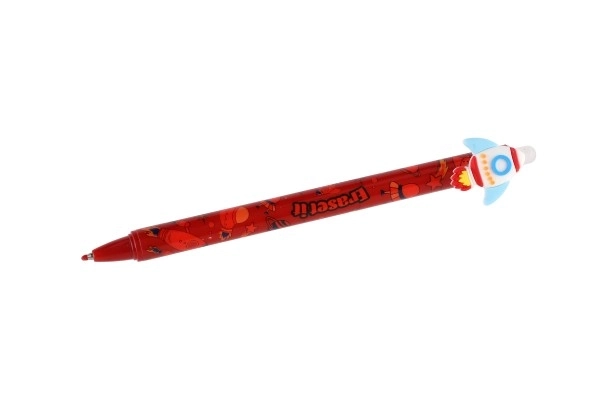 Pen gumtransportmiddel 0,5 kunststof blauw 6 kleuren