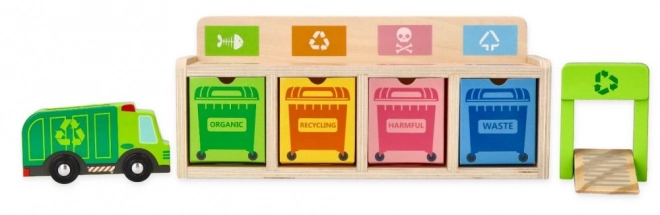 Houten recycling speelgoed voor kinderen