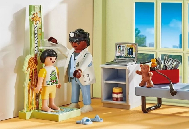 Set figuren Kinderarts met teddybeer
