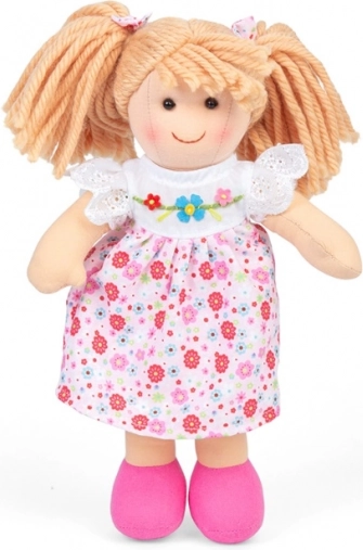 Poupée en tissu Bigjigs Toys Georgia 25 cm