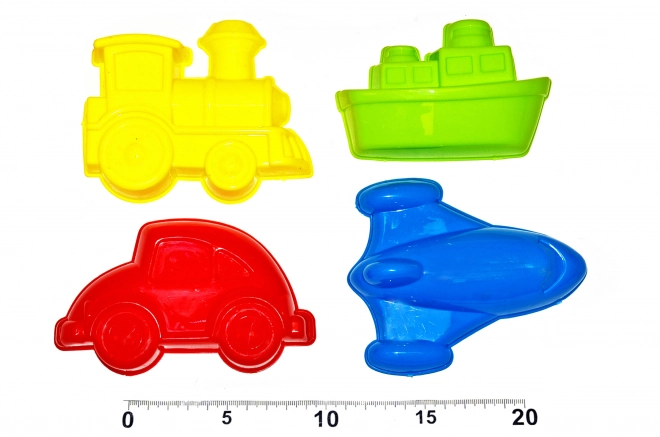 Sandförmchen - Set mit 4 Stück