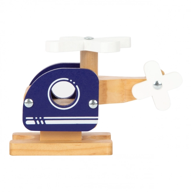 Small Foot Holz Hubschrauber