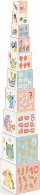 DJECO Box Tower Forest Animals