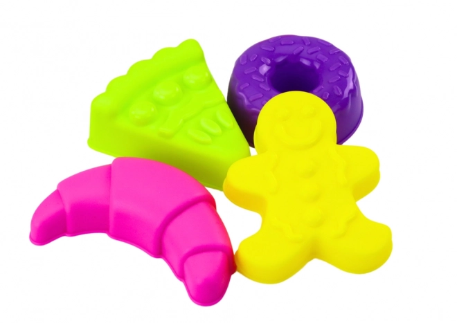 Zandset Emmer voor Gieten Roze Snoepjes 8 stuks.
