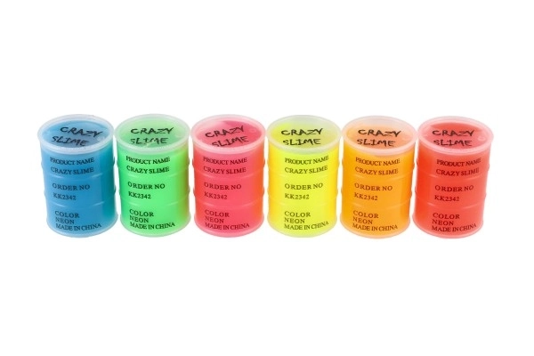 Slijm - massa 80g neon 8x5,5cm verschillende kleuren