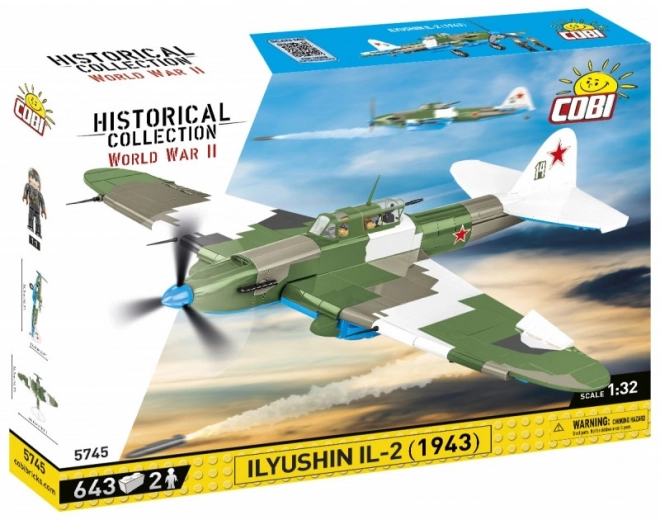 Construction Set Historical Collection WWII Ilyushin Il-2 1943