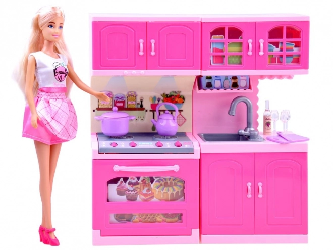 Anlily pop met keukenmeubilair en effecten