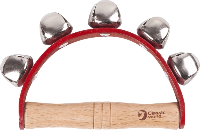 Classic World jancary pour enfants – grelots musicaux en bois