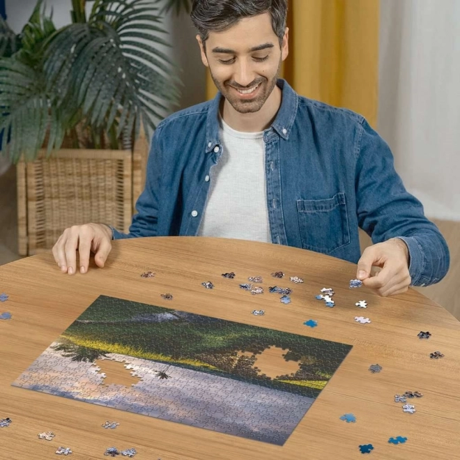 Entspannung beim Puzzeln