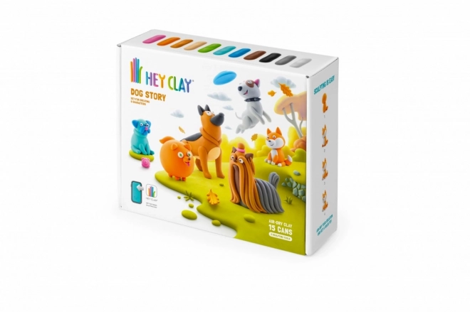 Hey Clay: Verhaal van Honden - set modelleermateriaal