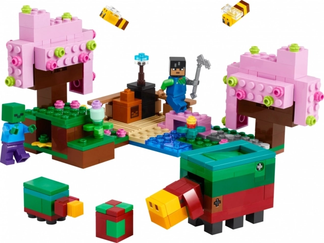 Premier set LEGO MINECRAFT du biome des cerisiers