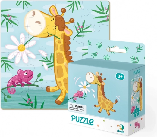 Puzzel Giraffe 16 stukjes