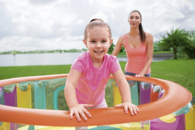 Opblaasbare trampoline voor kinderen